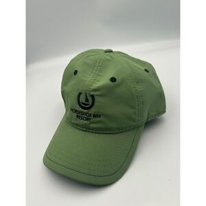 Pukka Horseshoe Bay Resort Green Performance Baseball Cap Hat Adjustable Strap